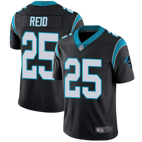 Carolina Panthers Limited Black Men Eric Reid Home Jersey NFL Football #25 Vapor Untouchable->carolina panthers->NFL Jersey